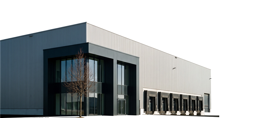 Bâtiment d’usine (illustration)
